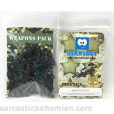 MEGA Pack 86 Weapons Designed for Minifigures B01FZVTDCY